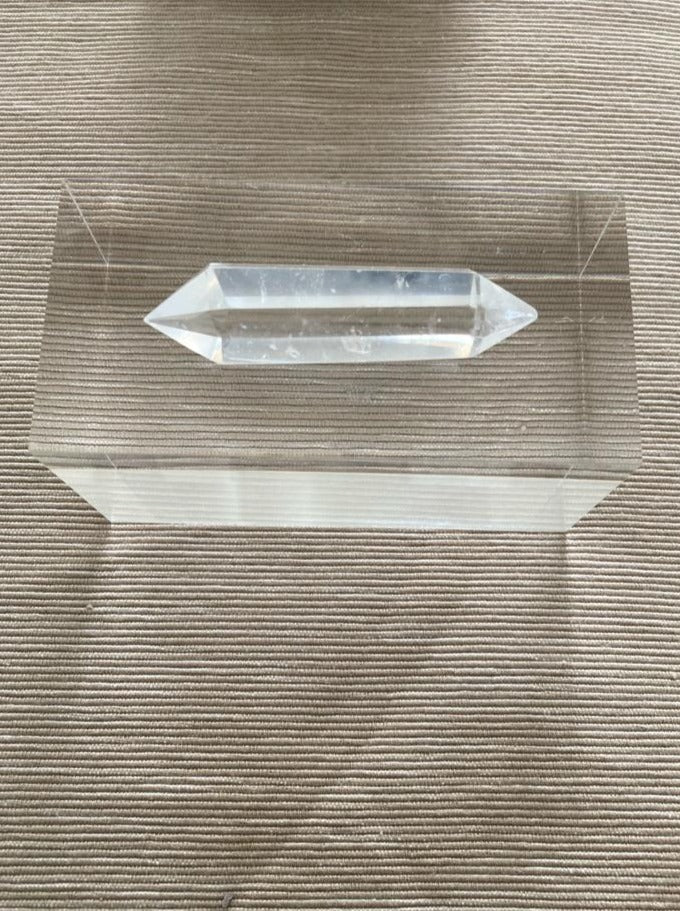 Clear Quartz - Double Terminated Point