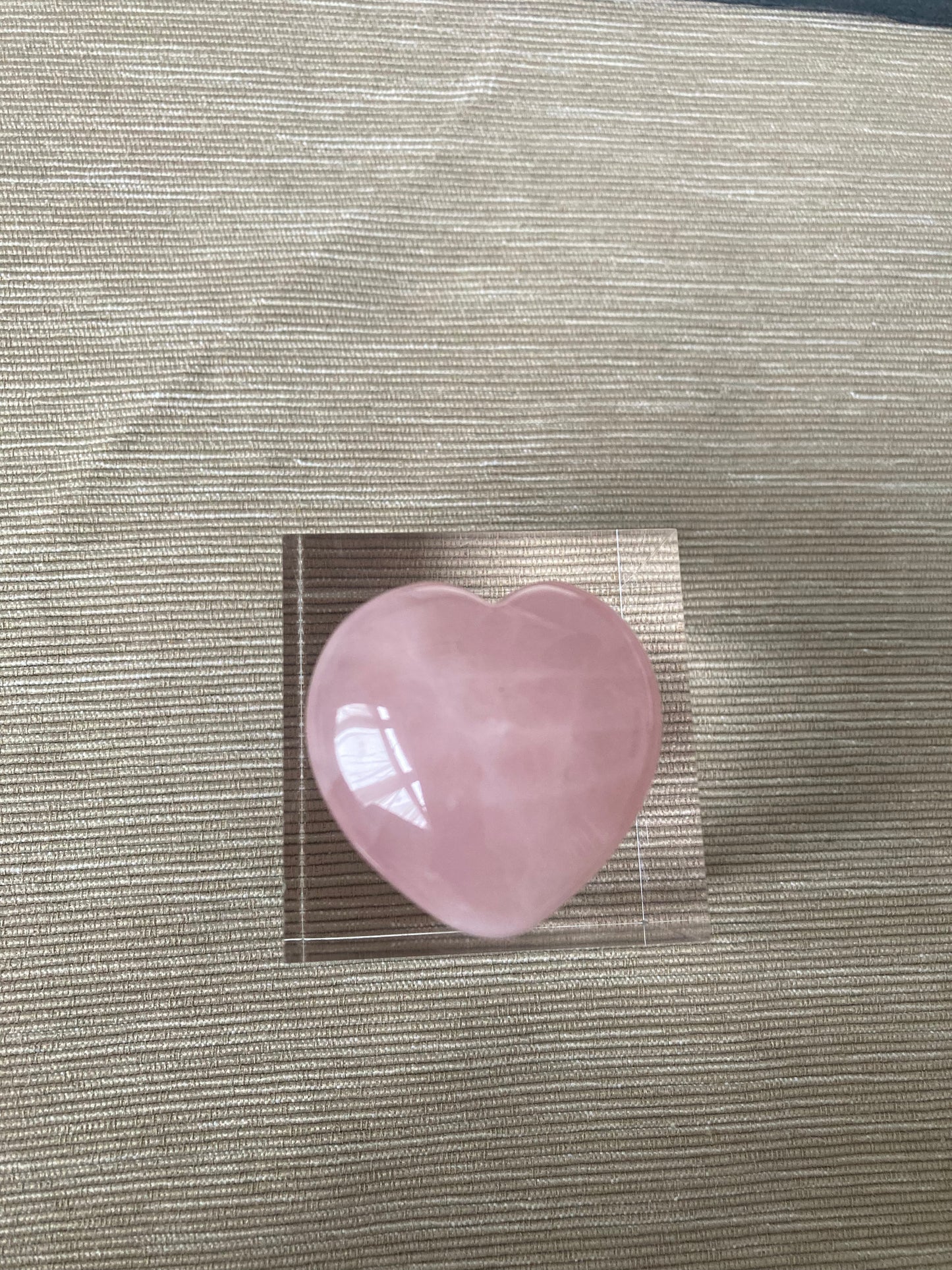 Rose Quartz - Heart