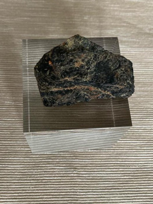 Black Tourmaline with Hematite