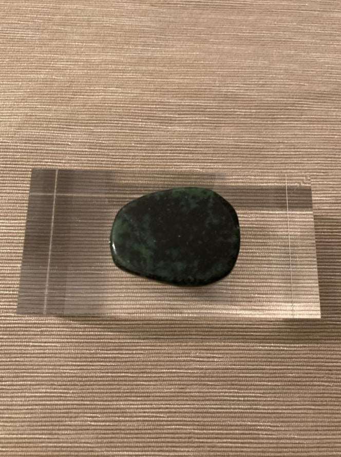 Zoisite & Black Tourmaline - Palm